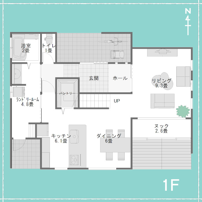 ヌックとアトリエ、籠れるリノベーションウィル空間デザイン