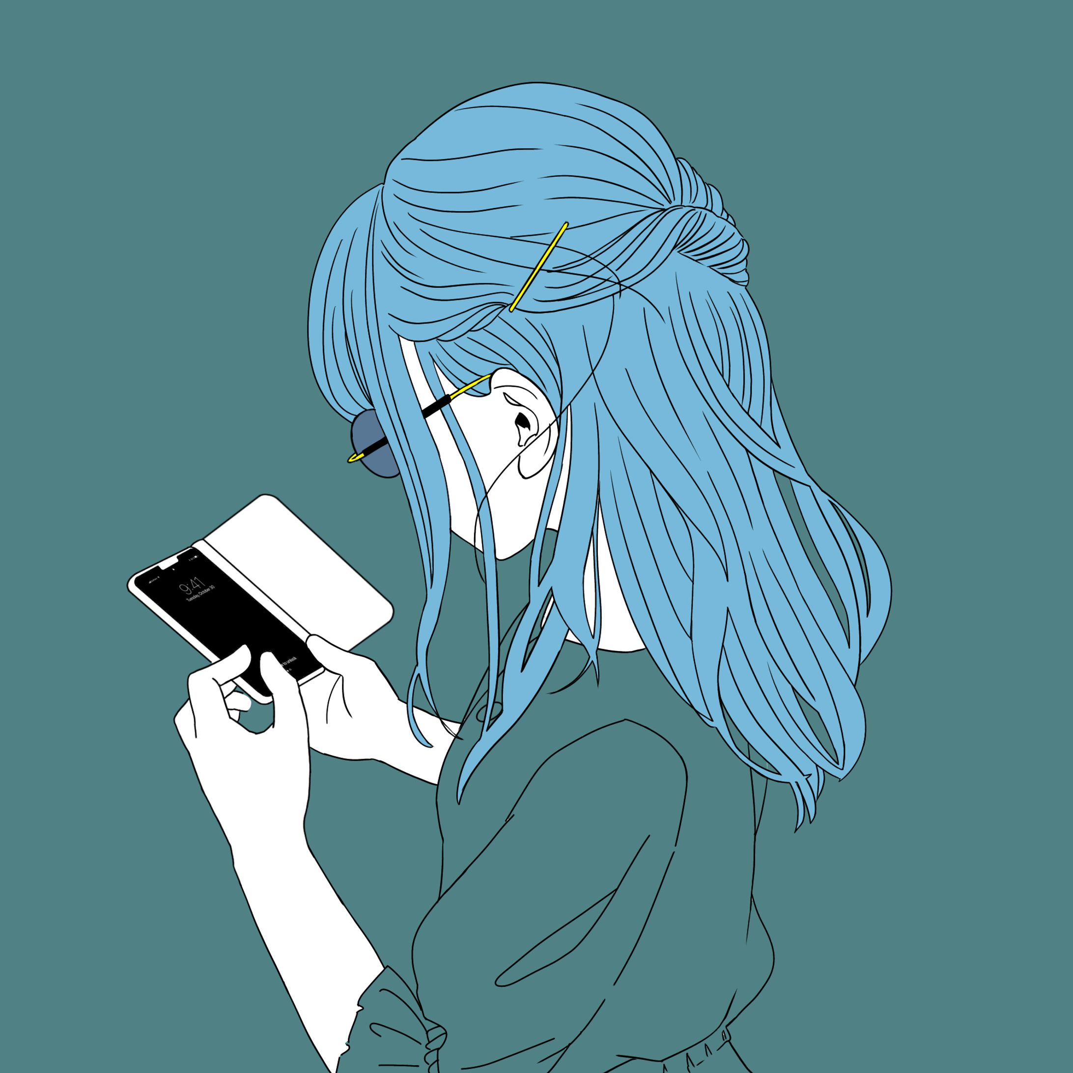 女 アイコンイラスト・フリー素材なら「シンテリ」