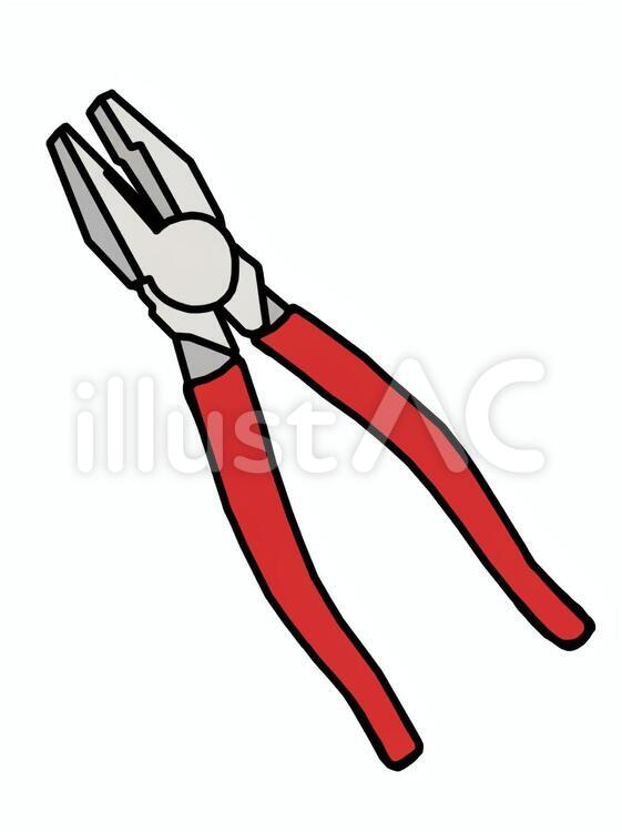 ペンチイラスト - No: 158383無料イラスト・フリー素材なら「イラストAC」