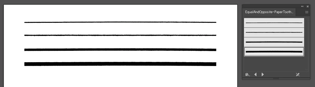 フリー素材 草花のブラシパタ・パタン - Pata-pattern