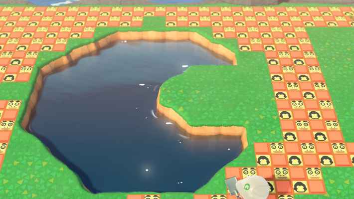 あつ森 釣り堀を作ろう 池と川の判定を操るポイントこころぐゲーム
