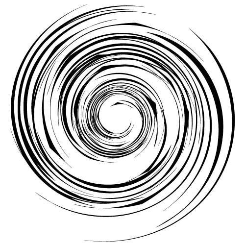 太いグルグル線 パワーポイントパワポ素材のぱわぽすけ