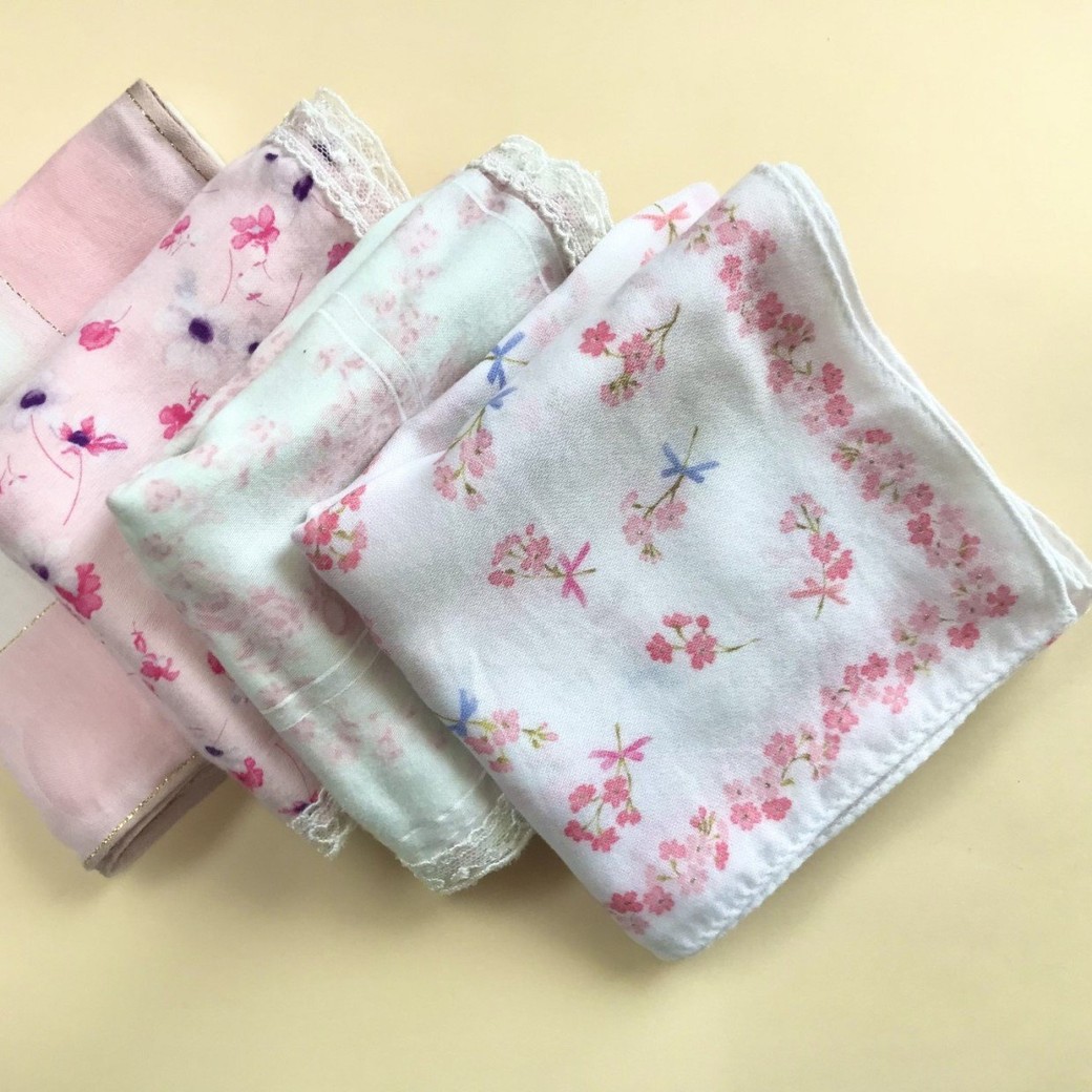 リバティハンカチの作り方！ハギレ消費にもオススメ