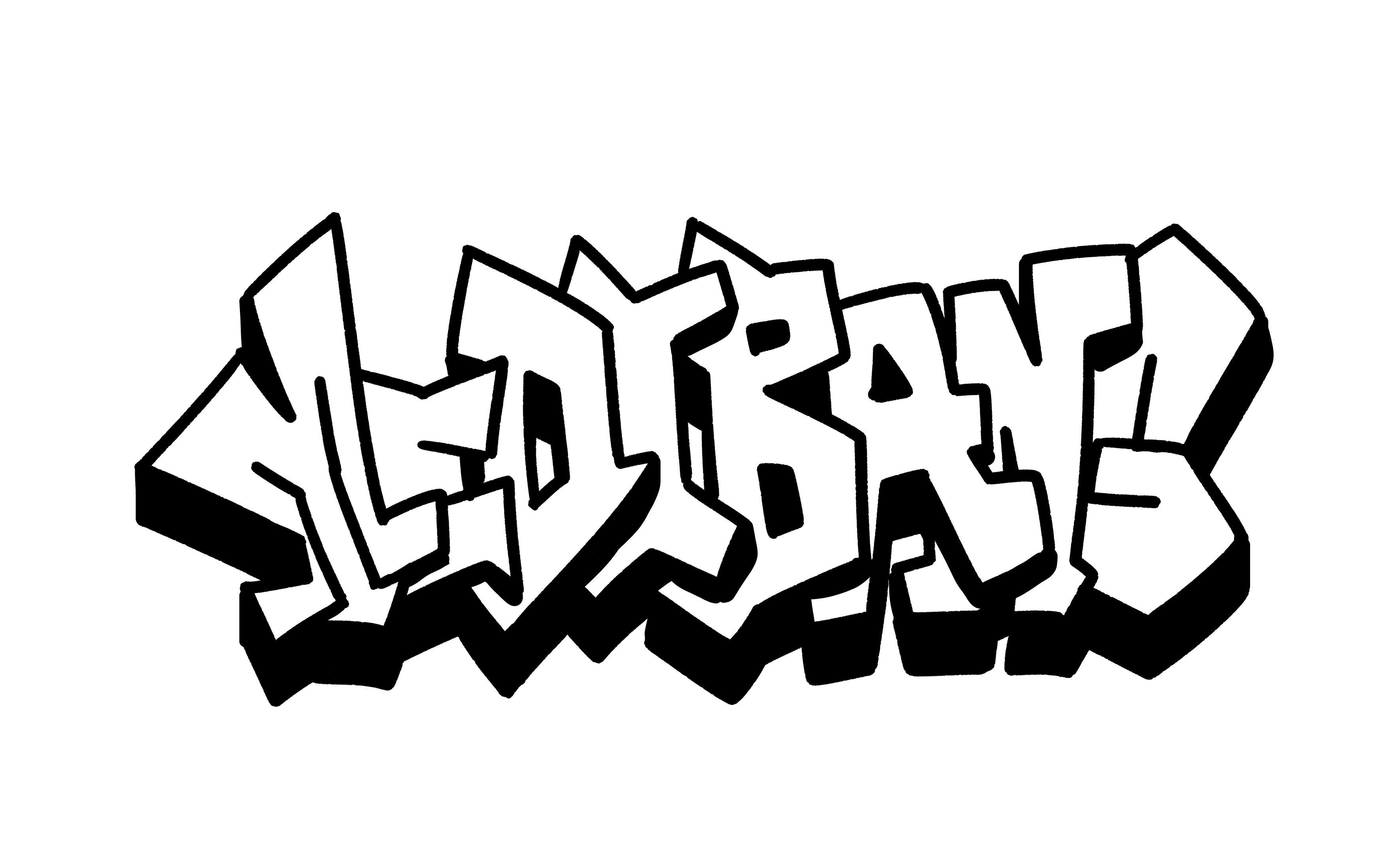 グラフィティ風フォント効果フォントジェネレータ