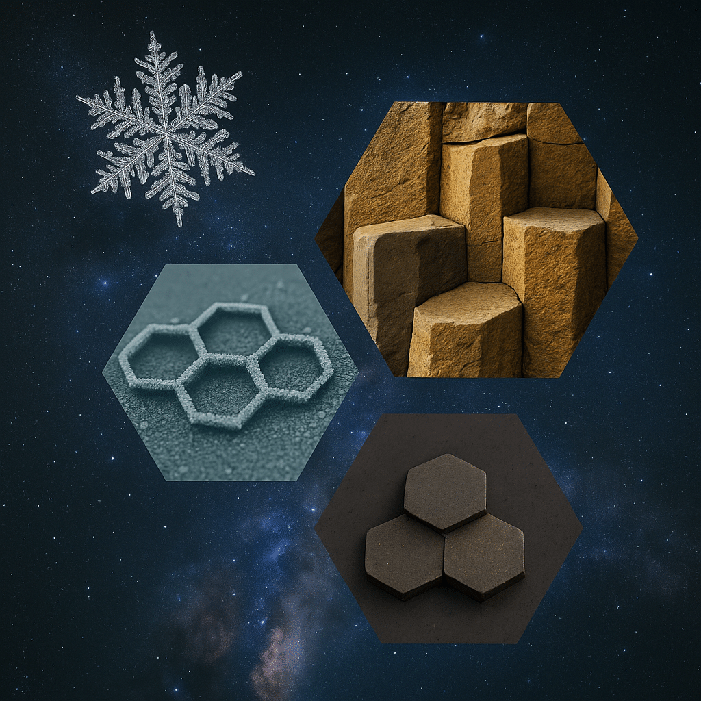 rhy68th六角形のデザインに込めた意味. 六角形は、自然界において安定した力を発揮する1番美しい構造 ハニカム構造 として存在し、古くから「調和」と「安定」を表す縁起物として世界中から愛されていますそこからインスピレーションを得て、 誕生したグロー