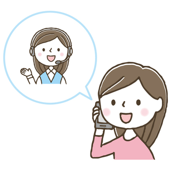 いろいろな電話のイラスト - ONWAイラスト