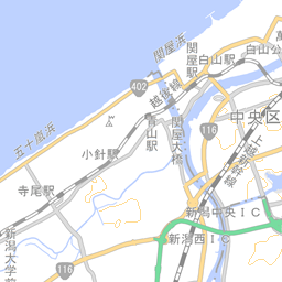 新潟亀田ＩＣ（日本海東北自動車道（新潟区間））【入口】 の地図、住所、電話番号 - MapFan