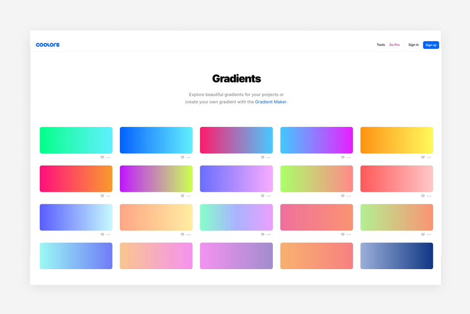 美しいグラデーションを作りたい！グラデーションのテクニックと配色パターン参考サイトのご紹介 -スタッフブログWeb・ホームページ制作の株式会社アウラ 大阪