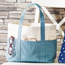 ハンドメイド トートバッグ 大きめ フェイクレザー マチは折るだけ 簡単ショルダーバッグの作り方 裏地