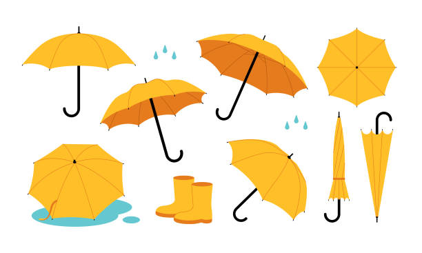 雨のアイコン 傘 シルエットイラスト - No: 22986556無料イラスト・フリー素材なら「イラストAC」