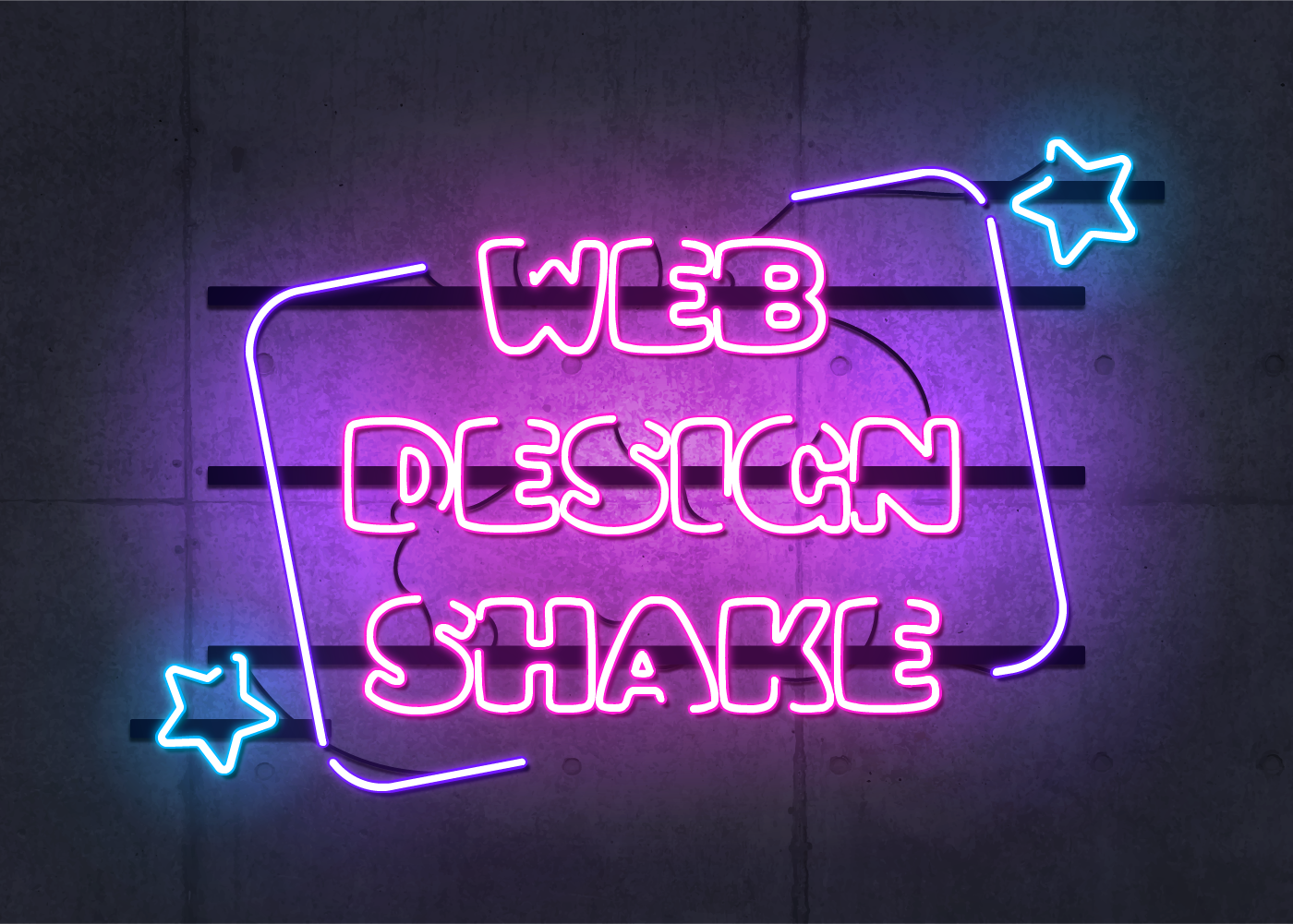 ネオン文字の作り方 Figma Blau