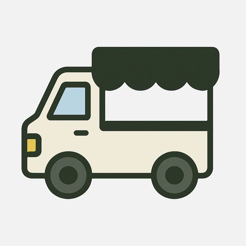 シンプルなキッチンカー イラスト素材6638262- フォトライブラリ