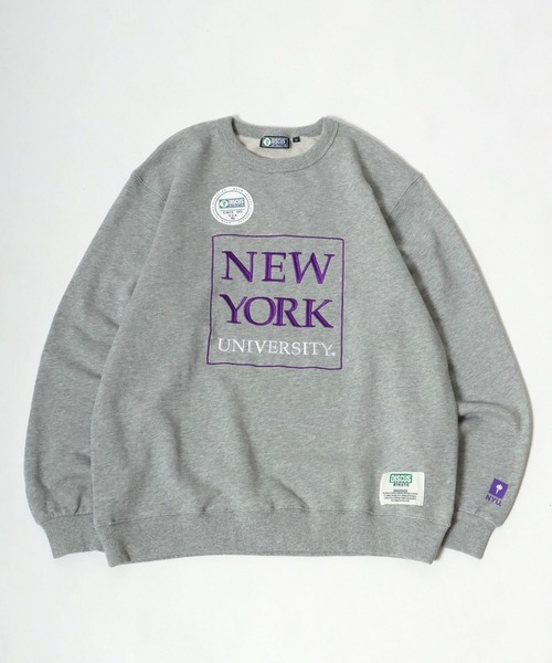 ニューヨーク スタイリッシュ シンプル デザイン トレーナー トレーナー スウェット 限定展開 NYC × FREAK'S STORE ニューヨークシティーNYC