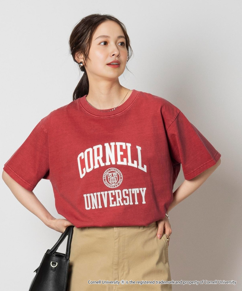 カレッジロゴプリントスウェットプルオーバー - トップス通販人気レディースファッション - Re:EDIT リエディ