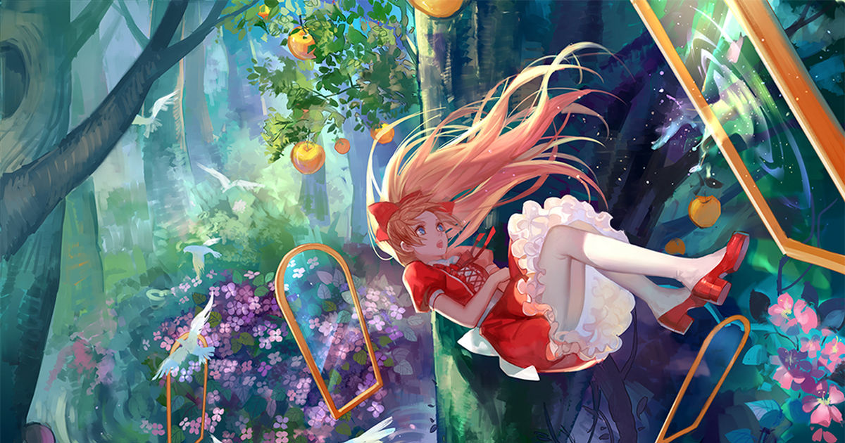 オシャレ 幻想的 スマホ 壁紙 背景イラスト - No: 1939230無料イラスト・フリー素材なら「イラストAC」