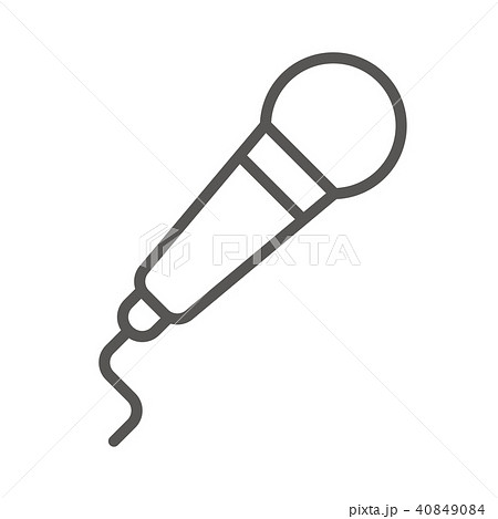 マイク：イラスト無料