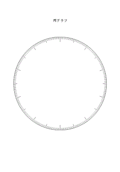 円グラフの用紙時計と％など5種類のWordテンプレートをダウンロードExcel・Word基礎講座とテンプレート