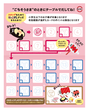 スシローのVIPスタンプカードパート介護士⌘私の日常⌘