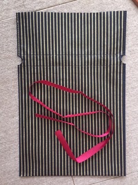 ③ B1ひも通しのつけ方・きんちゃく型 - ちくちくふれんど How to make