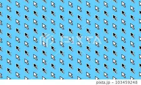 クリックしているマウスカーソルアイコン。のイラスト素材182344604 毎月1点無料 フリー のストックフォト イメージマート