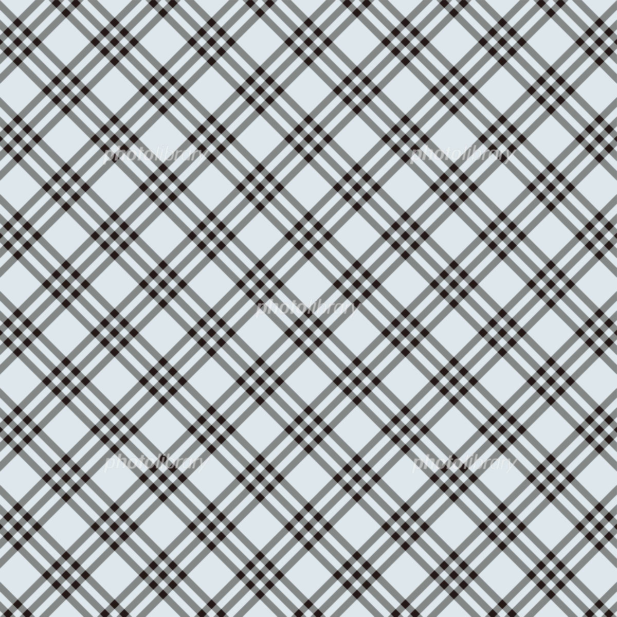 可愛いタータンチェック ピンクイラスト