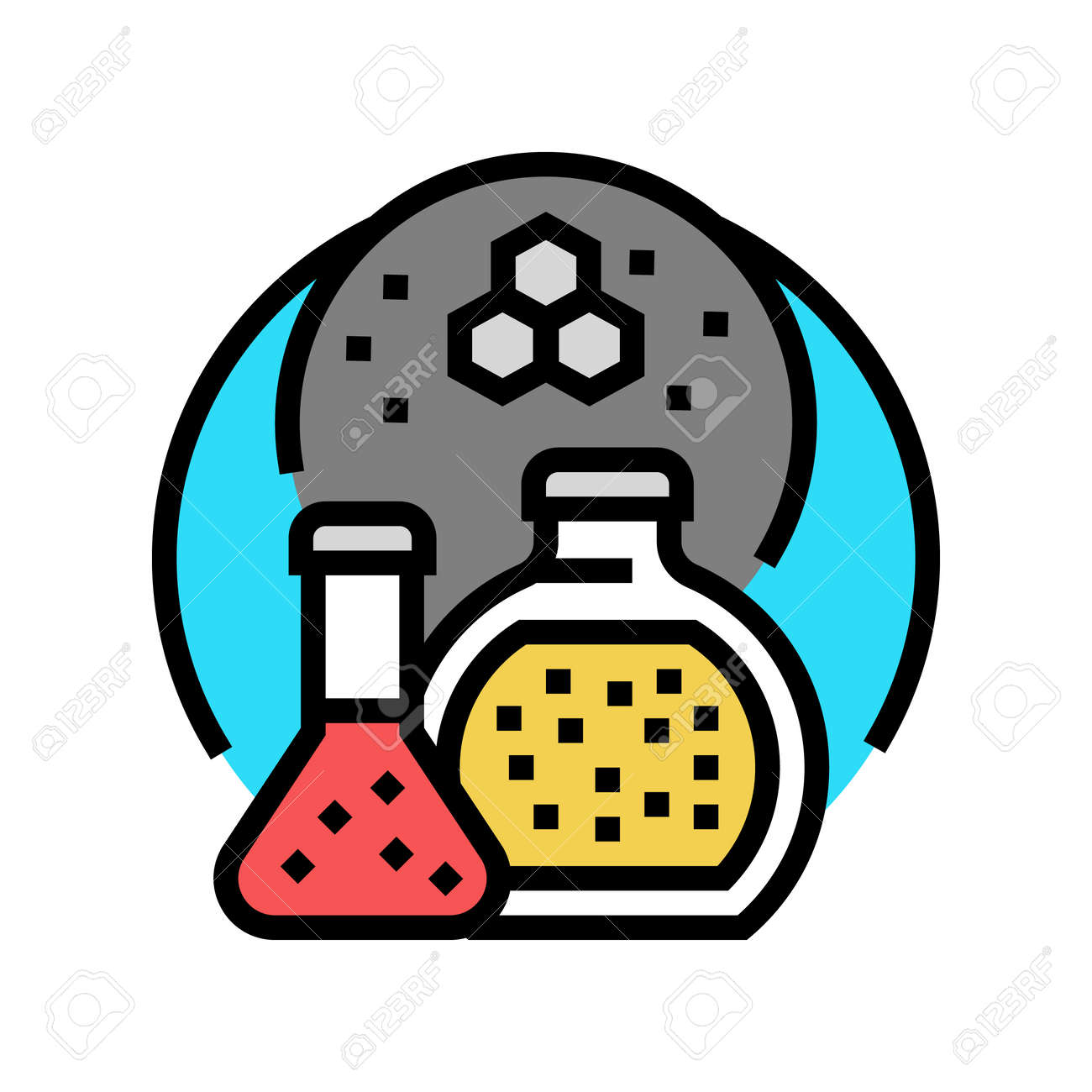 化学アイコン - アイコンのベクターアート素材や画像を多数ご用意 - アイコン, 化学, 有害物質 - iStock