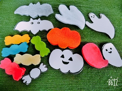 フェルトで作る スマイルフラワーのマスコットの作り方 無料型紙付きKaori Blog