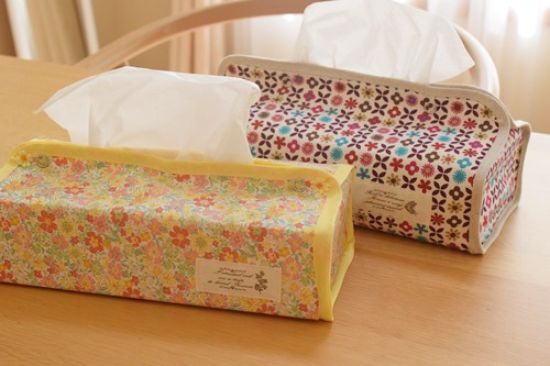 初心者でも簡単！ボックスティッシュケースの作り方お針日和