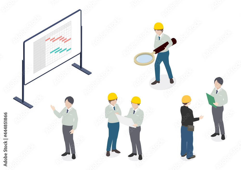 Vector de Stock ビル建設のアイコンのベクターイラスト素材 土木 建築 町 都市開発Adobe Stock