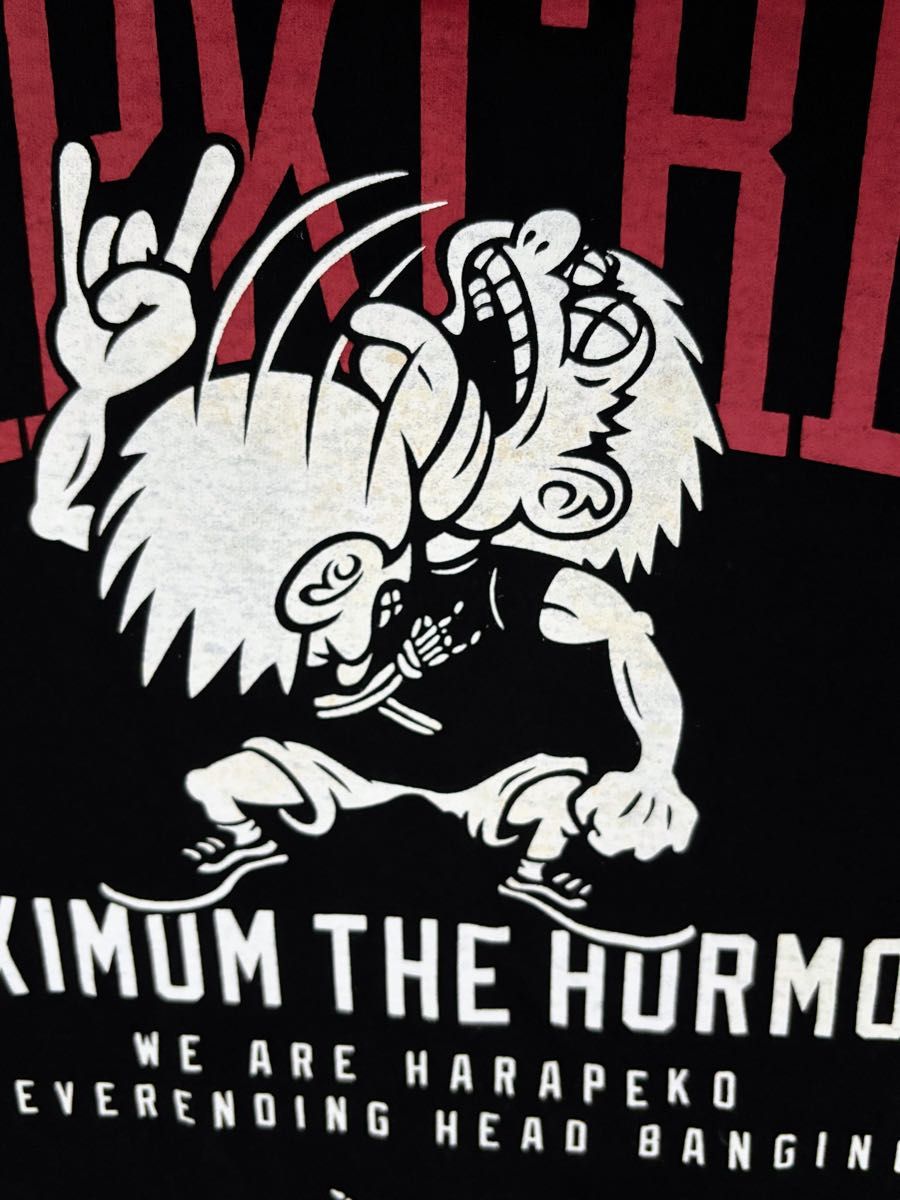 マキシマムザホルモン グッズ 腹ペコ CREW 半袖 NEWカラー Tシャツ M 〇 tシャツ