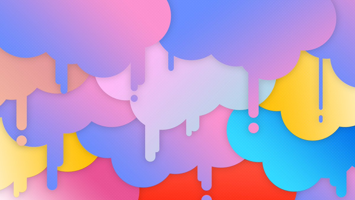 カラフルでかわいいパステルカラーの水彩背景 イラスト素材6956796- フォトライブラリ