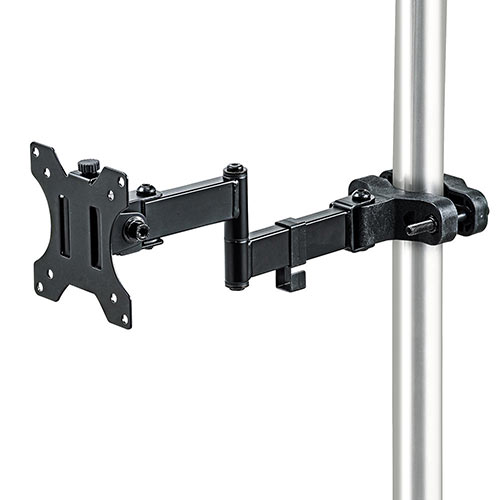 網羅 メタルラック＋モニターアームの取付パターン集 クランプ、19mmポールなど