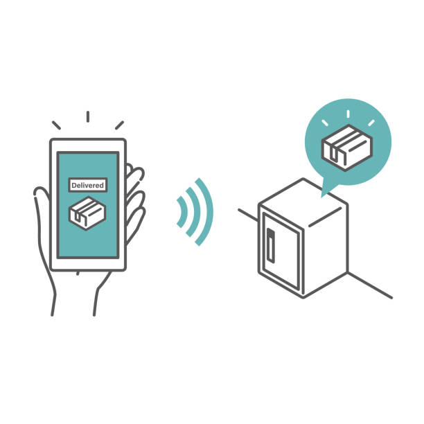 宅配ボックスイラスト - No: 25483672無料イラスト・フリー素材なら「イラストAC」