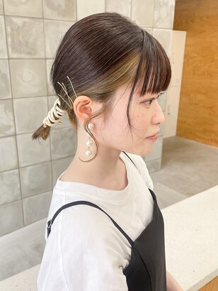 2025年秋 ゴールドピンの髪型・ヘアアレンジ人気順ホットペッパービューティー ヘアスタイル