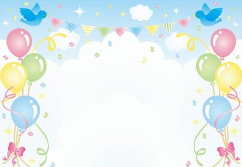 フリー素材 パーティー 背景246 無料写真