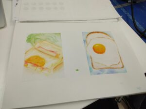 グラフィックデザイン科 画材習得実習🍳A&D 国際アート&デザイン大学校