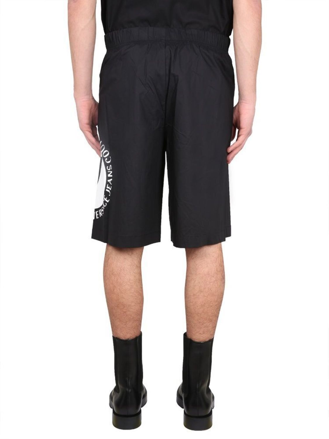 EMPORIO ARMANI UWEAロゴダブルバンドスイムショーツ