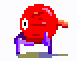 ドット絵アニメーション 走るドット絵GIFの作り方DOT ART PLAY