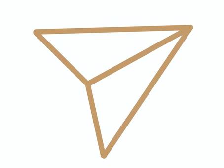 紙飛行機マークアプリTikTok