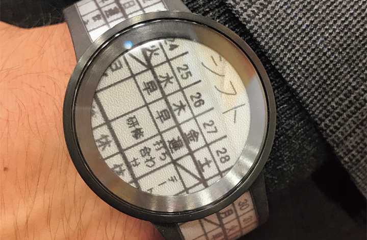 インテリアな時計3-針が付きました-DEDEGUMO KYOTO