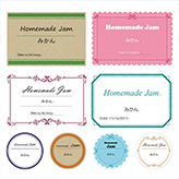 寄せ書きデザイン － タイトル・中央フレーム素材「誕生日３」