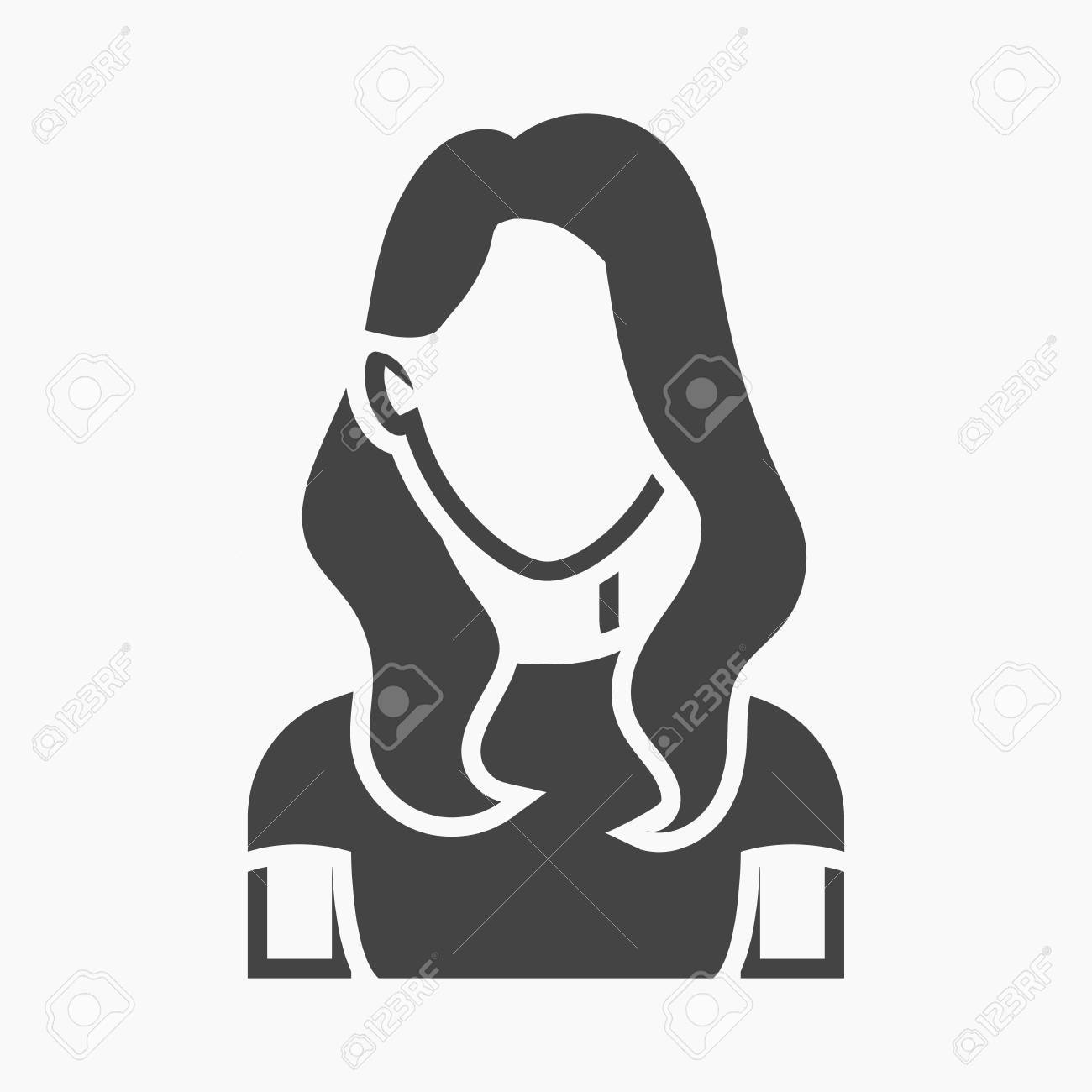 白黒のフリーアイコンで個性を引き立てる女の子プロフィール画像の選び方