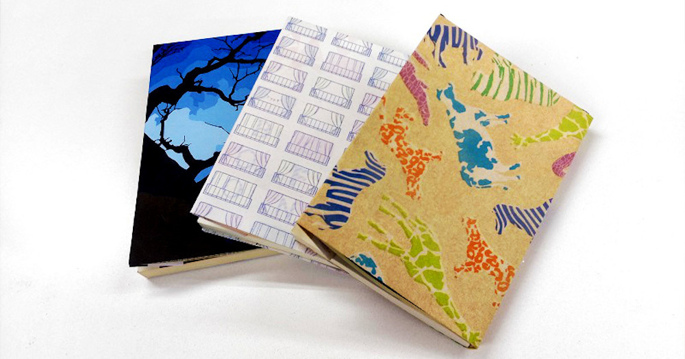 立体的でリアル 本物が飛び出してきそうなブックカバー「Polymer Clay Journal」