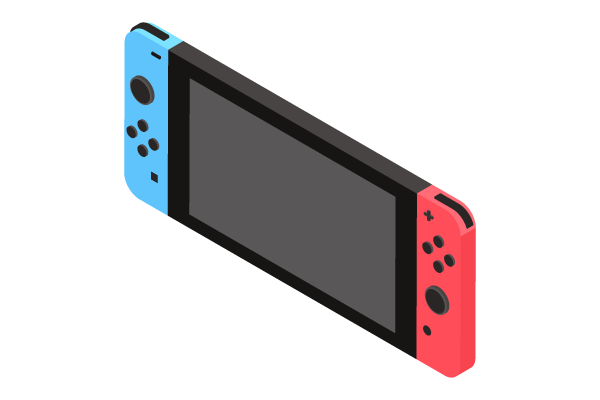 ピンクの四角いゲーム機 イラストPSD 無料ダウンロード - Pikbest