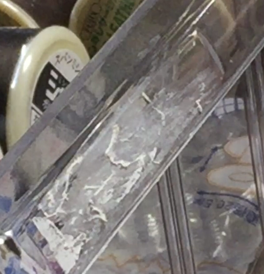 テプラ アイロン転写テープ 剥がし方TikTok