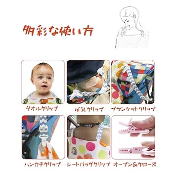 クリップの開け方・閉め方