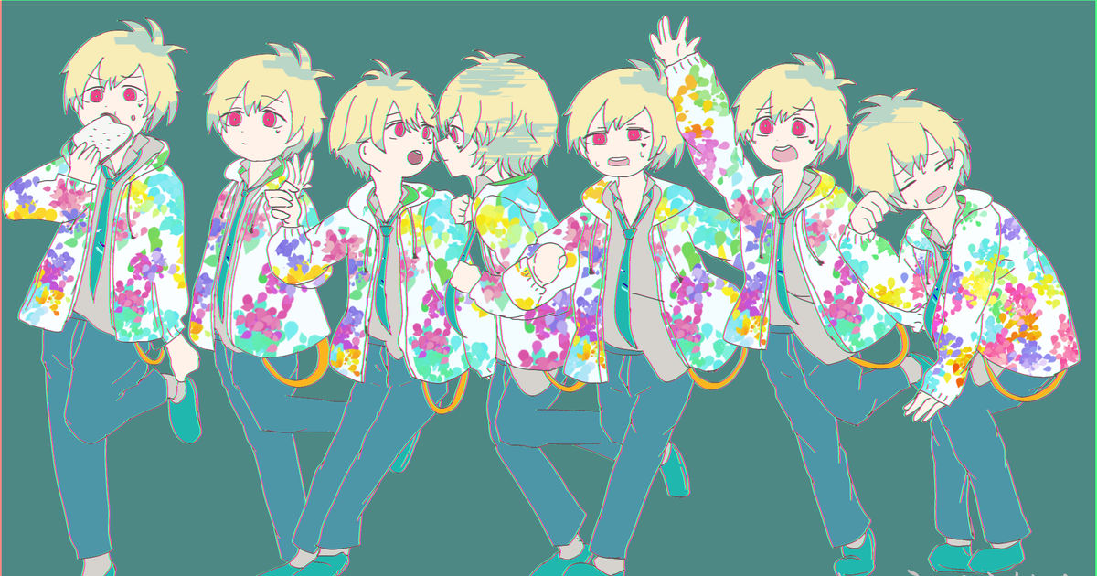 きゅうくらりんの手描きMADで用いたイラストの撮影処理法瀬畑 黒