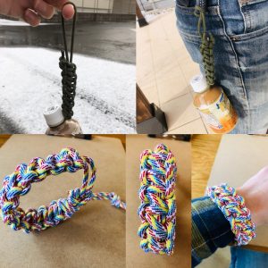 Paracord Lovers パラコードラヴァース : パラコードの編み方パラコードでボタンを作る-DIAMOND BUTTON KNOT
