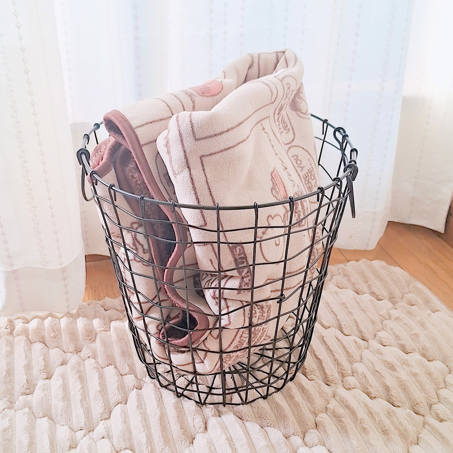 ダイソー ワイヤーカゴ IKEA リーサトルプ 韓国 収納 バスケット - メルカリ