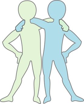 いかり肩 - イラスト練習帳